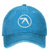 Punk Aphex Twin Print Streetwear Harajuku Goth Baseball Cap Women Unisex Sun Protection Hip Hop Dad Hats Summer Fitted Snapback Cap