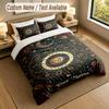 Decorative Artwork Theme Personalized 3Pcs Bedding Set Custom Text & Name 1 Sheet 2 Pillowcases Household Bedding 1pc