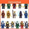 16pcs Mini Ninjago Toy Building Block Set Early Education Toys Kids Durable Gift
