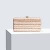 Fashion Suitcase Acrylic Personality Cute Simple Sweet Wedding Dinner Bag One Shoulder Oblique Span Fashion Women