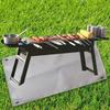 Fire Blanket Outdoor Barbecue Insulation Pad Fire Blanket Silicone 100*100cm Tool Accessories Professional Tools Instrument Part
