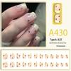 Fresh Cute Transparent Star Nail Art Stickers