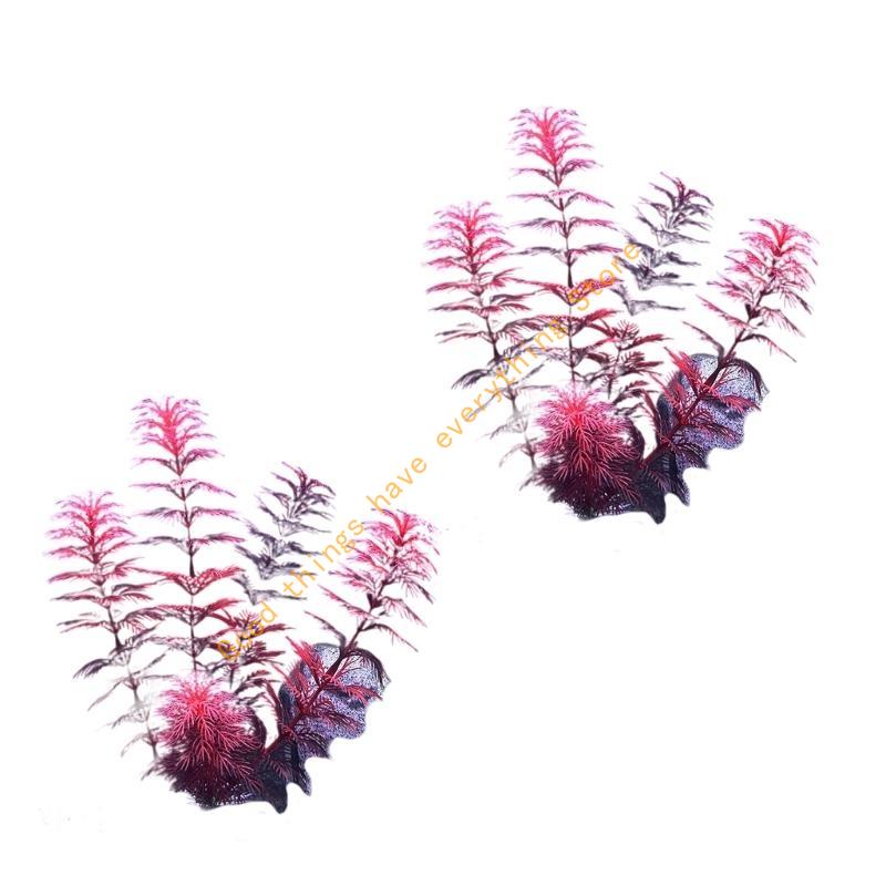 Aquarium Miniature Decorations Grass Craft Terrarium Habitat Ornaments Art 55KF