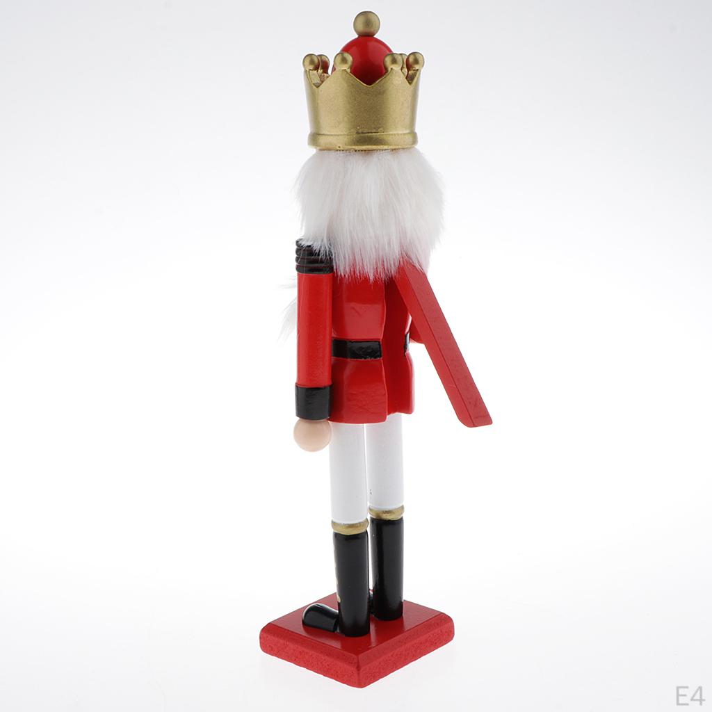 /Soldier Nutcracker Traditional in Uniform, Collectible Music Box Festive christmas
