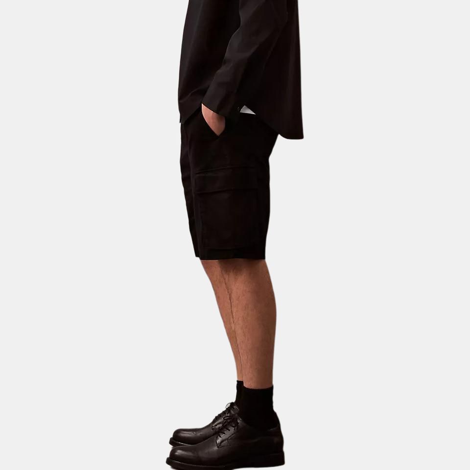Calvin Klein Minimalist Comfortable Versatile Solid Color Mid-Rise Casual Shorts Men Shorts 4RB618G-UB1