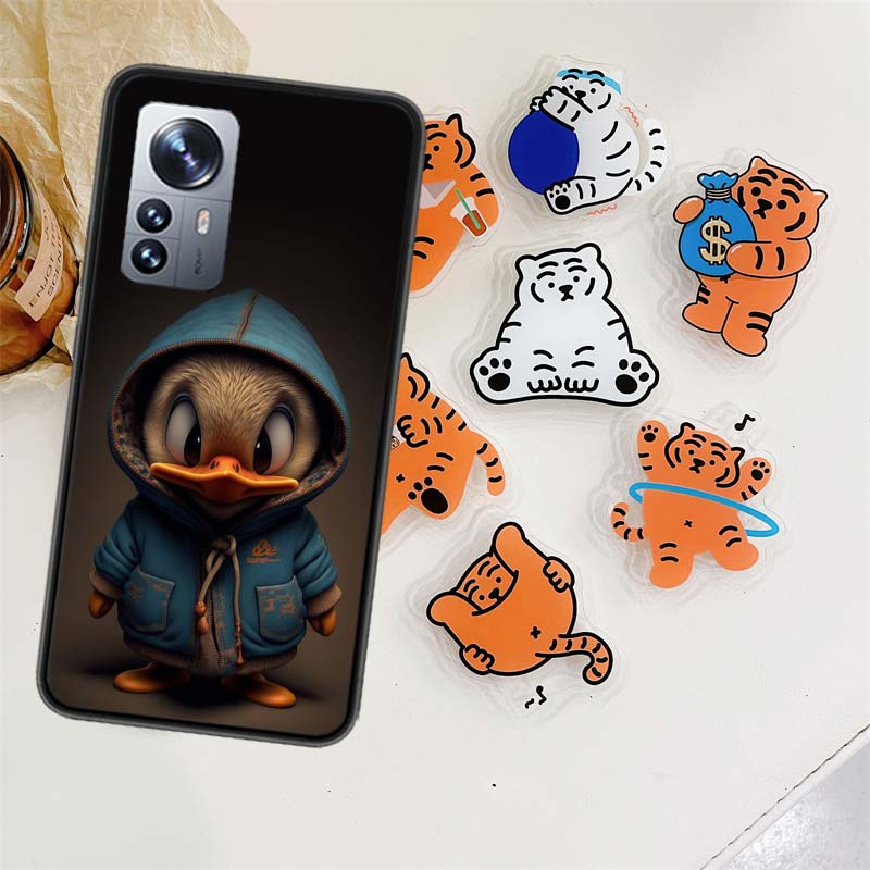 Monkey Frog Pig Cow Bird Cat Animal Phone Case For Xiaomi Poco X7 X6 M8 M7 M6 M4 M3 X4 Pro F7 Ultra M5S Mi 14 14T 15 15T 12T 10T