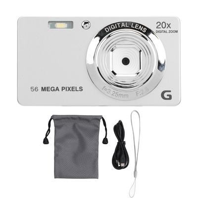 4K Digitalkamera für Fotografie 56MP Autofokus Vlogging-Kamera 20-facher Digitalzoom Anti-Shake Video