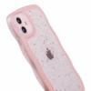 JTW Series for iPhone 12 Case Wavy Edge Star Sequins Epoxy Phone Cover