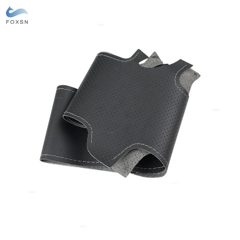 Perforiertes Mikrofaserleder Autozubehör Innenraum Lenkradbezug Für Peugeot 3008 2017 2018 4008 2017 2018 508