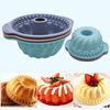 Tools Nonstick Pastry Dish Pudding Mold Large Fluted Tube Bunte Cake Pan Silicone Baking Mold