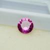 Natural Pink Ruby Loose Gemstone 3.15 Ct Round Cut for Jewelry Making and Gem Collections