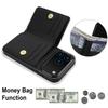 Wallet Card Slot RFID Blocking Kickstand Magnetic 360° Flip Leather Case for IPhone 18 Pro Max 17 16 15 14 13 Plus Air