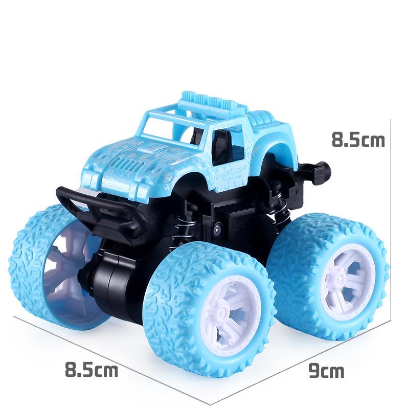 Monster Truck Toys Car Four-wheel Drive Off-road Vehicle Stunt Dump Cars Inertia Car Dinosaur Pull Back Children Toy Gift