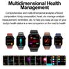 2025 Nowy Smartwatch do Zarządzania Zdrowiem Mężczyźni EKG+PPG Lipid Kwasu Moczowego Monitor Fitness Połączenia Bluetooth Smart Watch