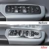Chrome Window Lift Switch Button Cover Trim For Dodge Ram 1500 2018+ Accessories