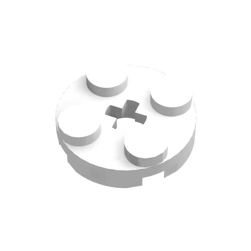 100pcs DIY Building Blocks Size Compatible With 4032 Brick Plastic 2x2 Round Toys for Children