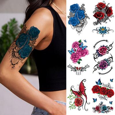 Waterproof Tattoo Sticker, Totem Character Tattoo Sticker Tattoo