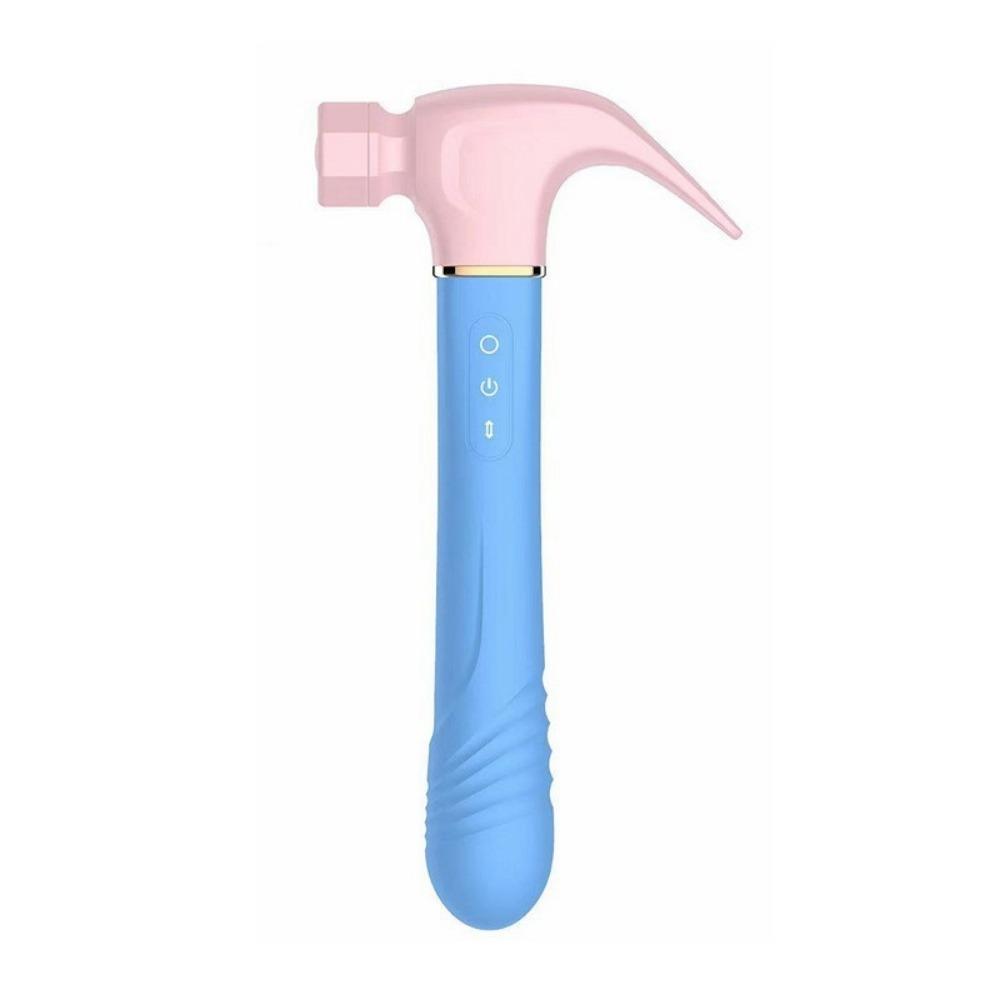 Multi-frequency Sucking Telescopic Hammer Vibrator