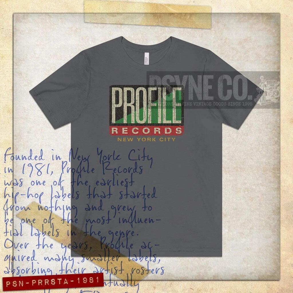 

Profile Records Rasta 1981 Vintage Men s T shirt L