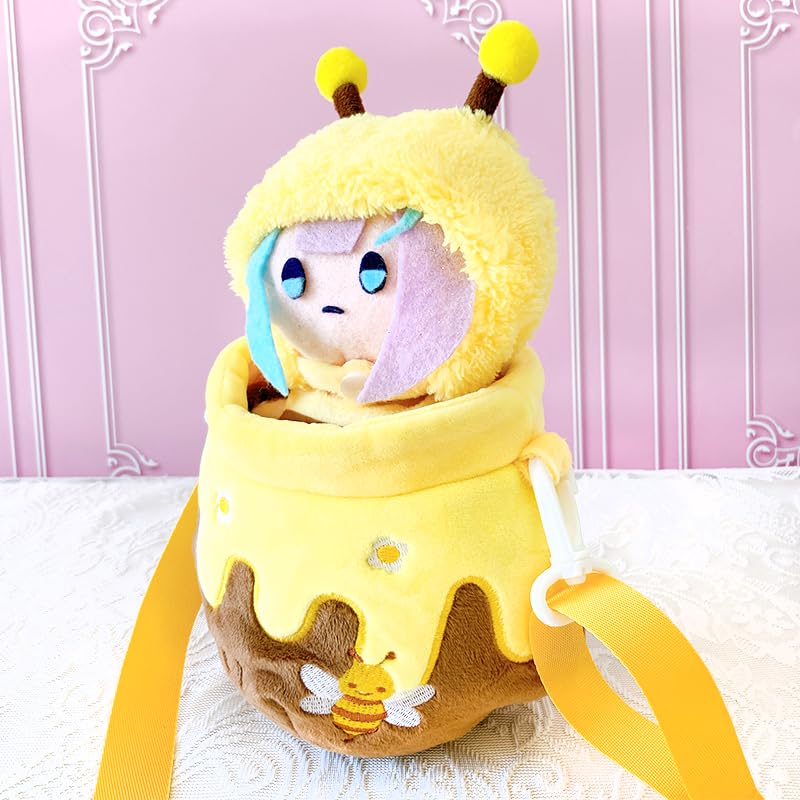 Honey Pot Bag for Plush Toys, 15-20cm, Cotton Doll Clothes, Plush Bag, Kigurumi, G-Trigger, for Oshi-Nui (Used)