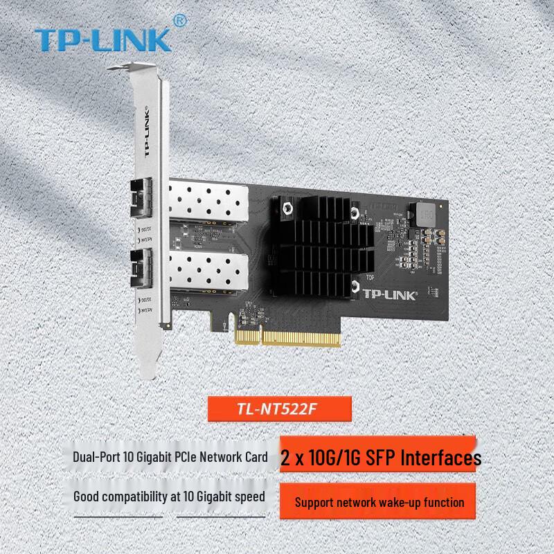 TP-Link 10 Gigabit Dual-Port SFP+ PCI-E Network Card