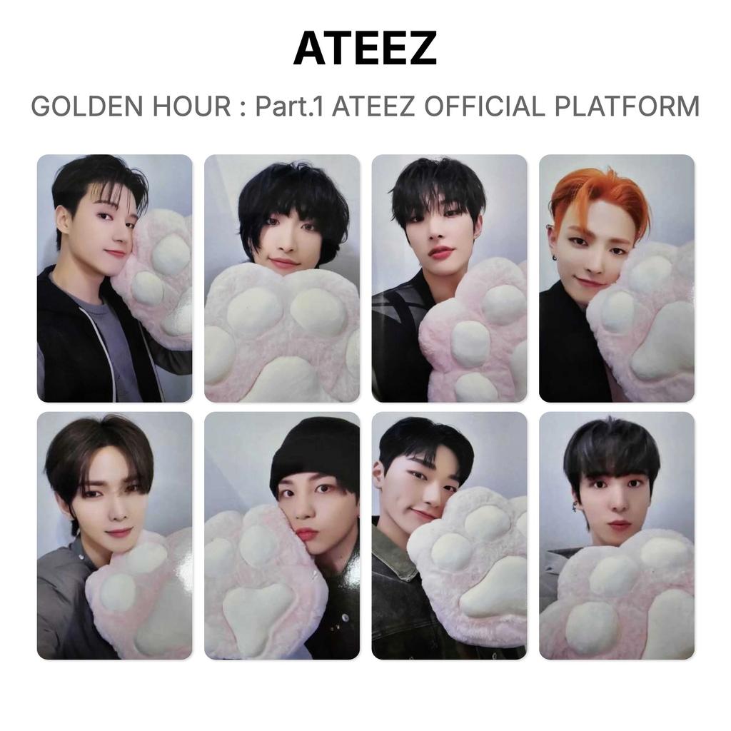 ATEEZ GOLDEN HOUR : Part.1 ATEEZ OFFICIAL PLATFORM Official Photocard