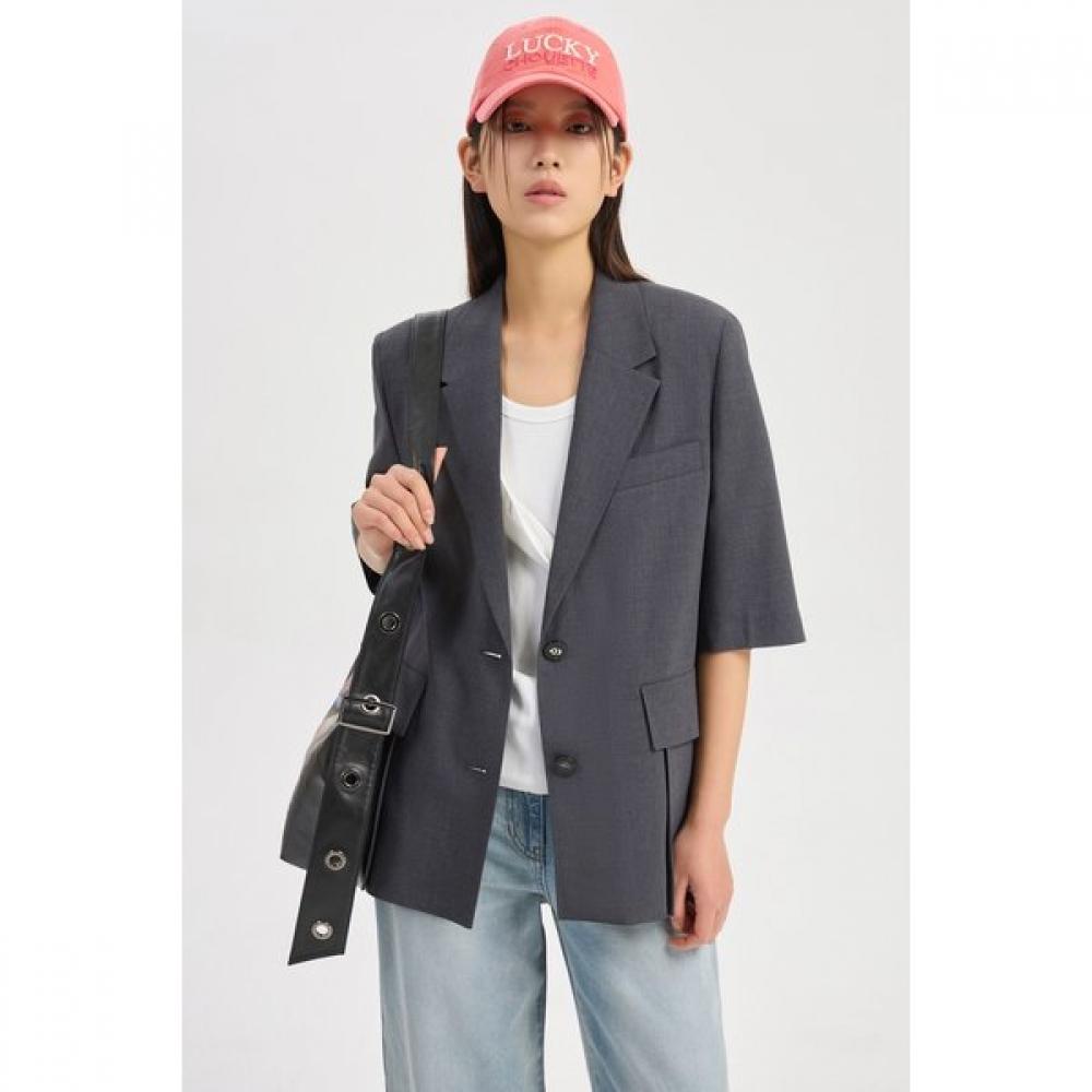 Lucky Chouette Short Sleeve Single Jacket Lqjaw25600 BKX/36(55)