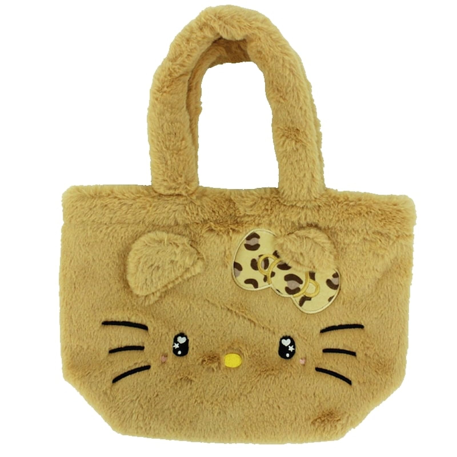 Меховая сумка-тоут с персонажами Sanrio Hello Kitty Лев Вырез