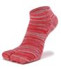 WIOIW Women's Two-Toe Tabi Socks, Ankle Socks for Running, Cotton, Sports, Casual, Commuting, School, Cute, Set of 6