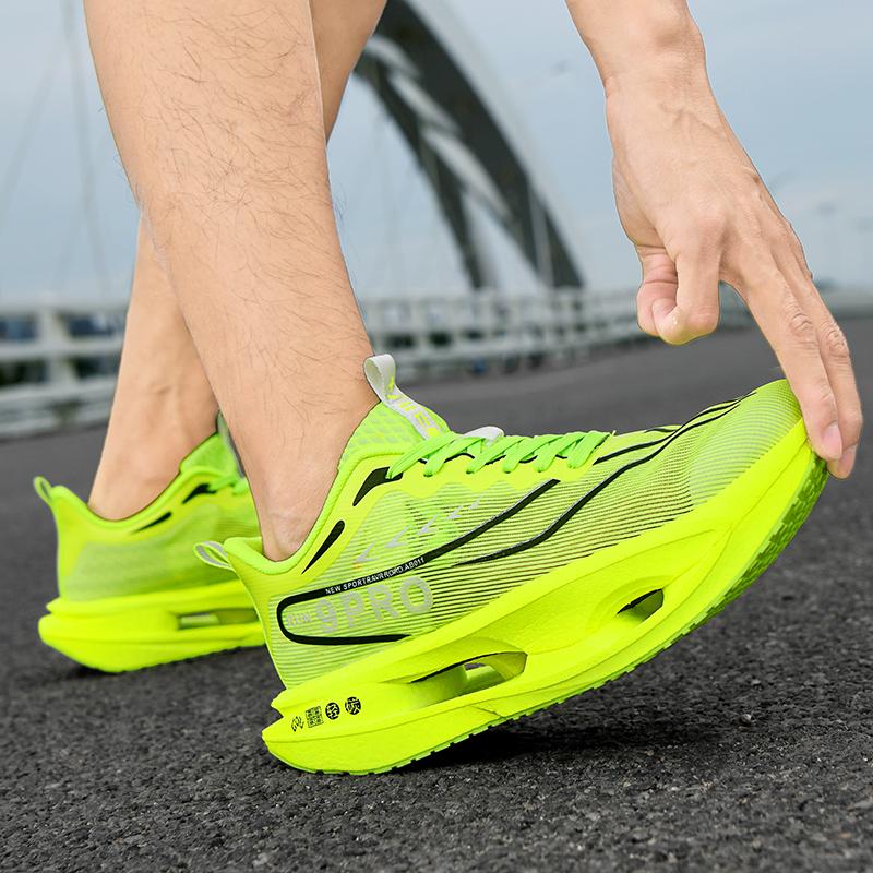 2025 New Carbon Plate Marathon Running Racing Shoes Professional Stable Support Shock-relief Ultra-light Rebound Sport Sneakers