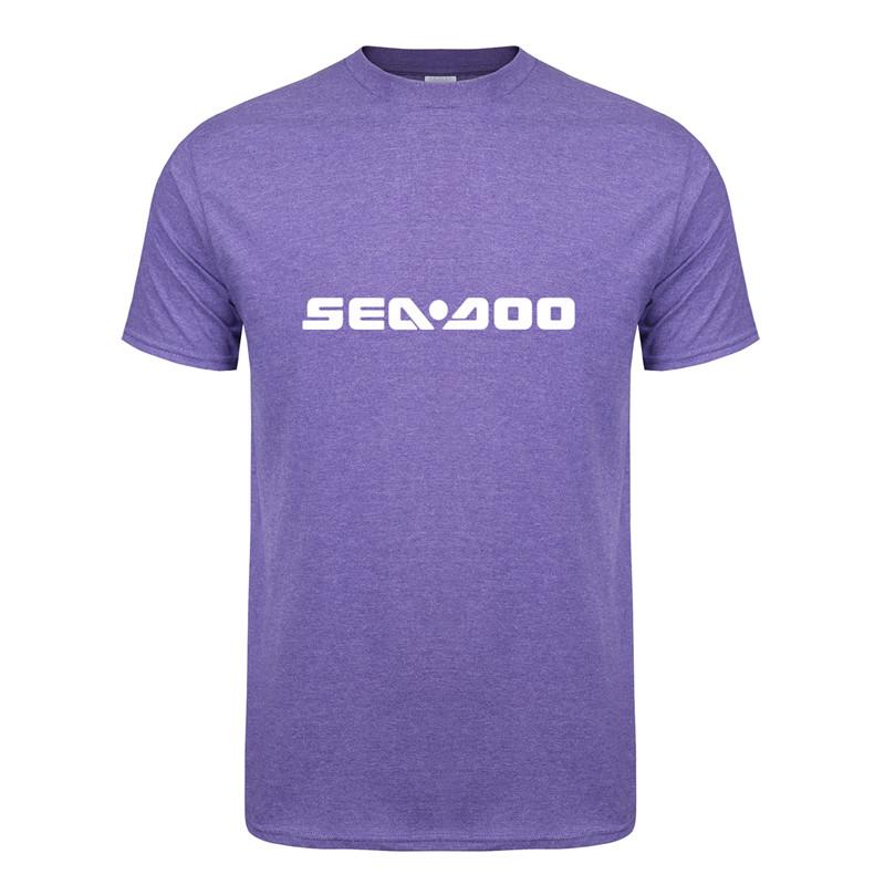 Seadoo T Shirts Summer Short Sleeve Cotton Sea Doo Seadoo Moto Tshirt Unisexs Tshirt Tops Tees Lh079