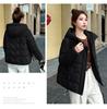 Women’s Short Hooded Windproof Thicken Warm Winter Jacket