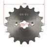 420 18T Front Engine Sprocket 17Mm Id For 50Cc-125Cc 140 150Cc Pit Dirt Bike