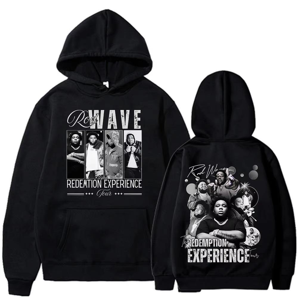

Rapper Rod Wave The Redemption Experience Tour Graphic Hoodies Men s Women Clothing Oversized Hooded Sweatshirts S