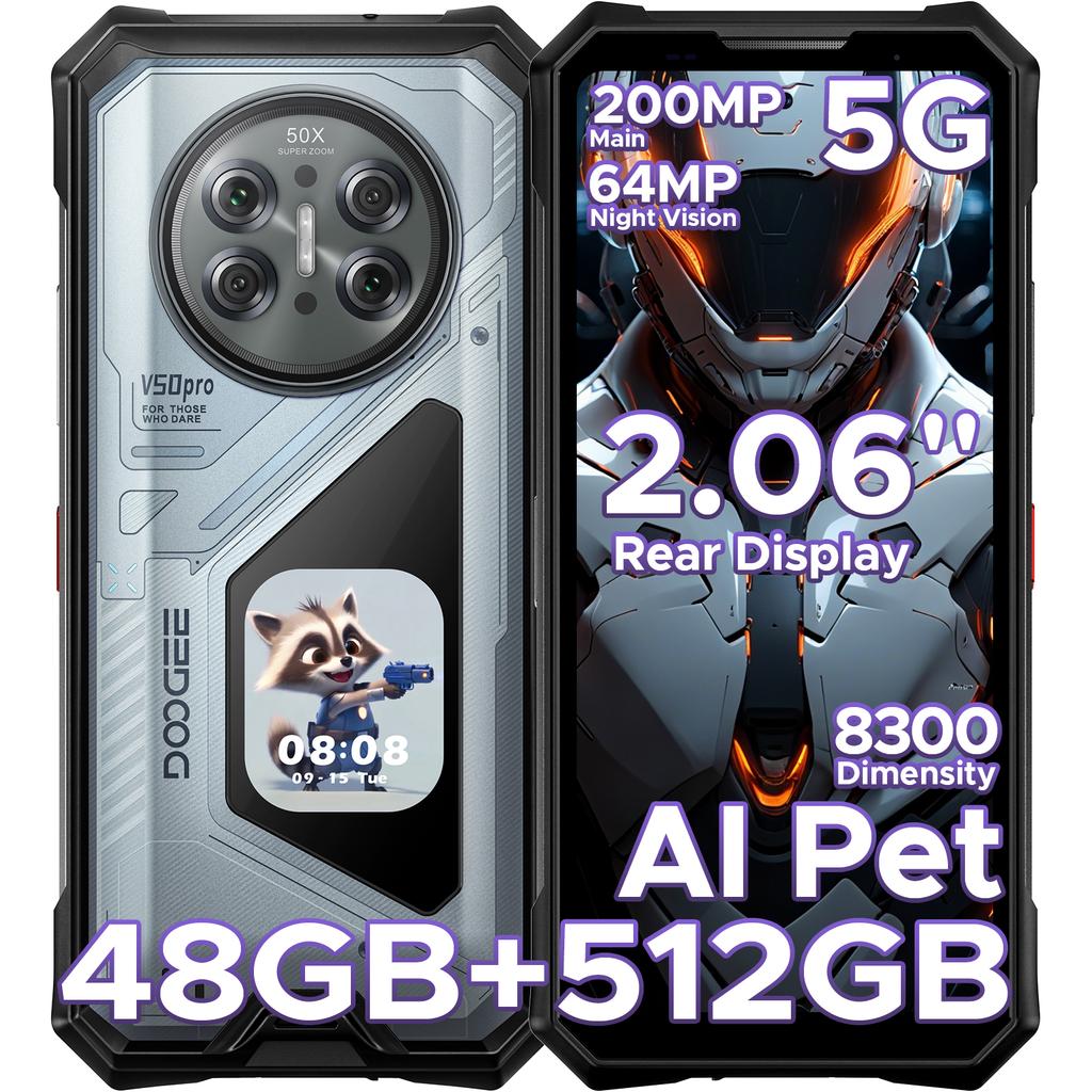 Phone DOOGEE 5G AI Rugged V50 Pro