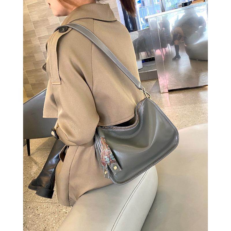 

Сумка из кожи растительного дубления первого слоя для девочек, высококлассная и универсальная наплечная сумка из натуральной кожи, новый нишевый дизайн, сумка кроссбоди