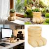 Whimsical Animal Footprint Styles Small Plant Flower Pot Container Easy To Maintain Suitable For Green Thumbs Beginners