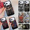 Oni Mask Phone Case For iPhone 17 Air 14 15 13 12 Max Cover For Apple 16e 11 Pro Max Plus Coque