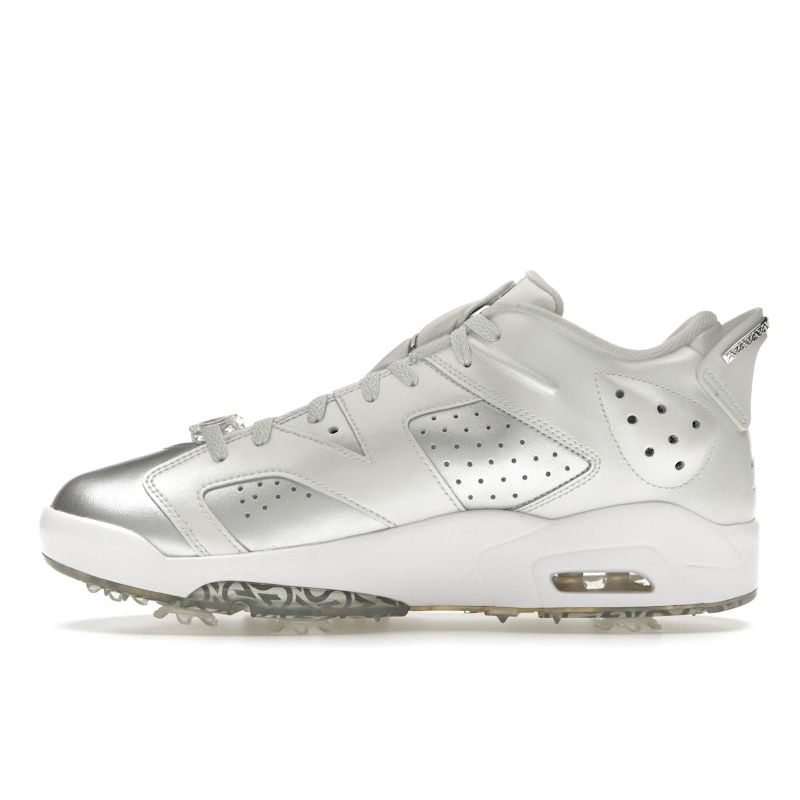 Air Jordan 6 Retro Low Golf Gift Giving Pack Men Sneakers Silver Photon-Dust Metallic-Silver FD6719-001