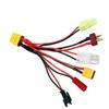 Adapter Cable for RC Battery Parallel Charging For XT60 to T Connector with SM2P Terminal Wire for Reliable Performance