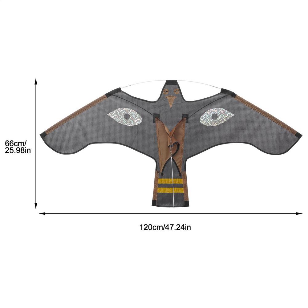 Эмуляция летающего ястреба, воздушный змей, отпугиватель птиц, воздушный змей, репеллент для сада, пугало, двор, отпугиватель птиц