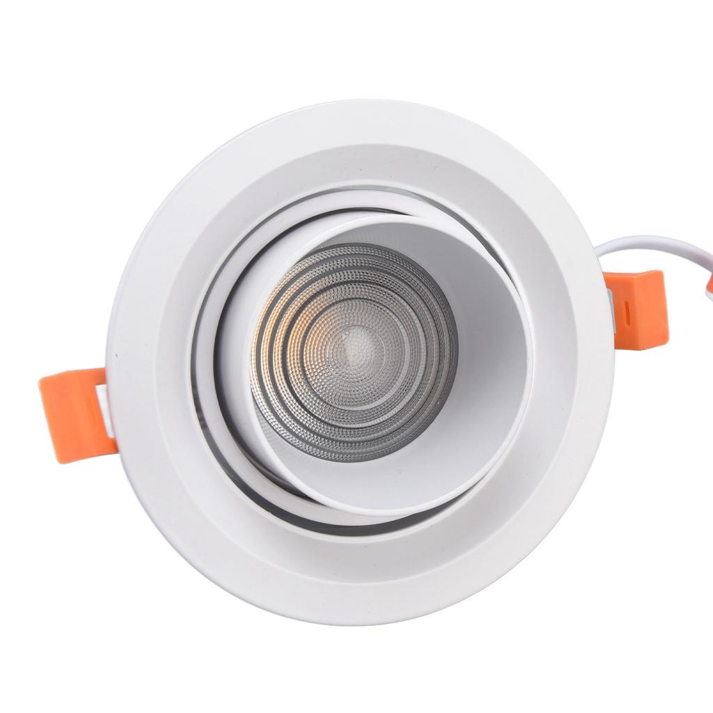 Recessed Lighting Adjustable Flexible Warm Color Temperature Embedded Installation Lights for