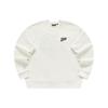 Printed Letter Crew Neck Pullover Loose Sweatshirt Men Sweatshirt Cloud-White T11M412206F-WT