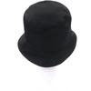 Pristine GUCCI Hat Embossed Logo Sherry Line Bucket Black Nylon Mens XL 813534 Used