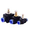 LSA Tube Throttle Valve: Air Hose Flow & Pressure Regulator for 4-12mm