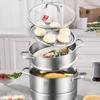 KOBACH 3-Layer 28cm 304 Stainless Steel Steamer Pot