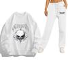 Ensemble Hoodie et Pantalon de Jogging Graphique Concert Tournée Stray Kids Tenue Ample pour Couple Pantalons pour Femmes