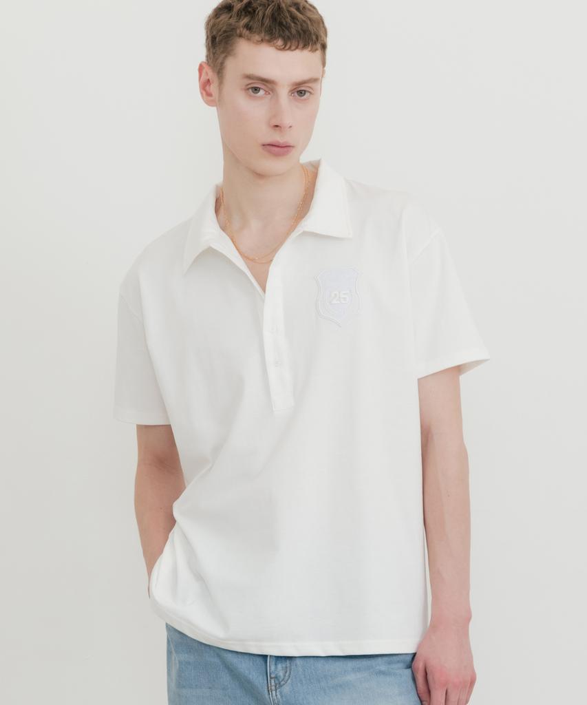 SSIN AND LEE 25 Root Polo Shirt White