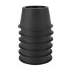 6Pcs Furniture Risers Round Plastic Furniture Lift Riser for Bed Table Couch Black 2.8in