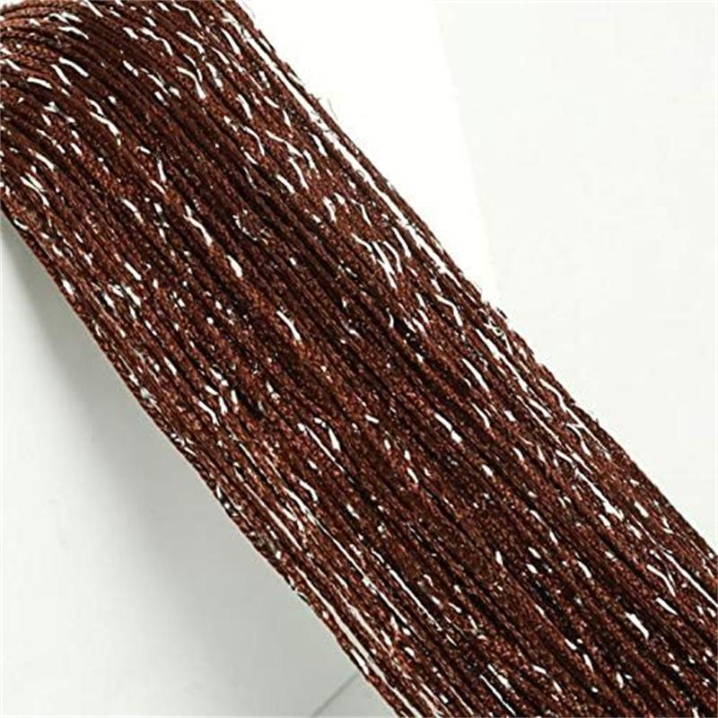 Door String Curtain Doorway Beads Curtains,Hanging Room Divider Beaded Decor Fringe Panel Closet Window Doors Sequin Sheer Tassel